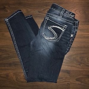 Silver jeans
